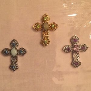 Ornate Cross Pendants (each sold separately)